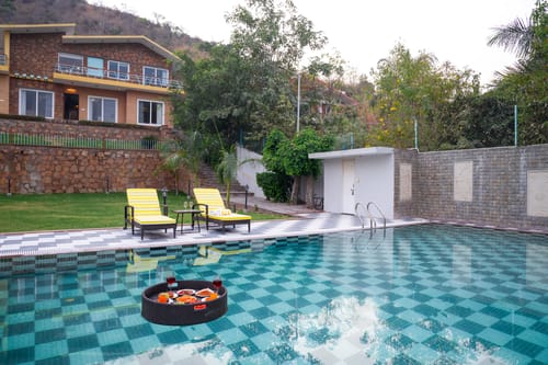 Festiva Mansion | Luxe 3-BHK Villa With Pvt Pool & Garden – 3 bedroom villa in Udaipur, Rajasthan