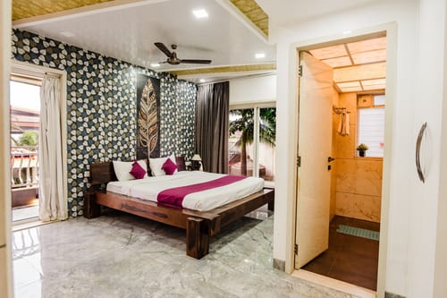 Ayur Kutir | 9-BHK Retreat With Private Pool, Glass Pool, Garden, Gazebo, Jacuzzi & Spa room