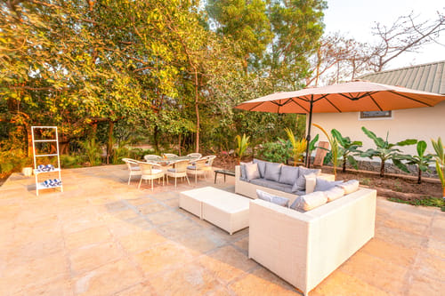 Casa Mocha | 5-BHK Pet-friendly Retreat With Pvt Pool, Verandah & Ent Lounge – 5 bedroom villa in Alibaug, Maharashtra