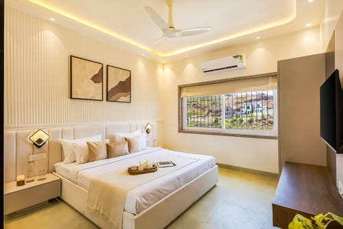 Shourya Viola | 3-BHK Villa with Private Pool, Garden & Panoramic 360° hill view – 3 bedroom villa in Udaipur, Rajasthan