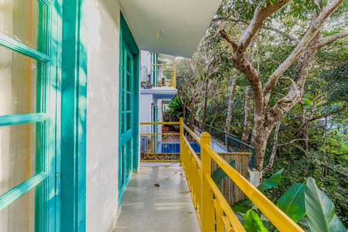 Casa Lotus | 3-BHK Villa with Private Pool, Cosy Nook, Balconies; in a Gated Complex – 3 bedroom villa in North Goa, Goa