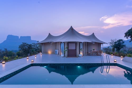 Masava - Luxury Tents – 3 bedroom villa in Lonavala, Maharashtra
