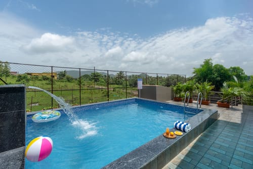 The Fernstead | Hillview 5-BHK Villa With Private Pool & Terrace; Near Major Beaches