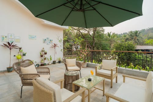 Cavalo Marinho | 3-BHK Boho Retreat with Private Pool & Terrace – 3 bedroom villa in North Goa, Goa
