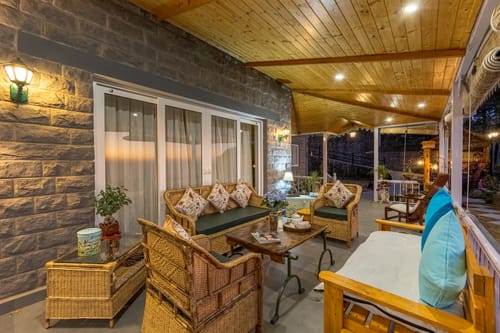 Monte Heights | Tranquil 6-BHK Getaway With Garden, Patio, Gazebo & Scenic Views – 6 bedroom villa in Kasauli, Himachal Pradesh