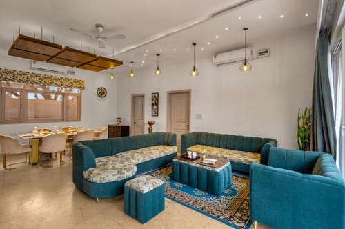 Kuber Vatika | 6-BHK Pet-friendly Villa with Private Pool and Garden Sit Out Area – 6 bedroom villa in Jaipur, Rajasthan