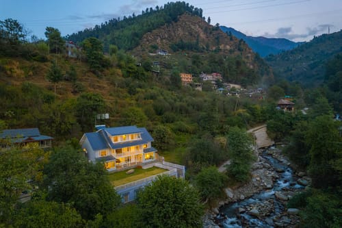 Aurora @ Riverside Symphony – 2 bedroom villa in Manali, Himachal Pradesh