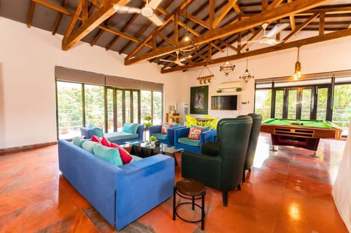 El Parque Forest Villa | A stunning 5-BHK with Private Pool, Lush Greenery & Gaming Zone – 5 bedroom villa in Alibaug, Maharashtra