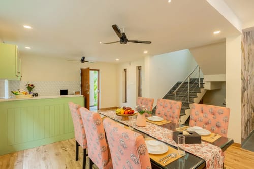 Villa Judiline | Elegant Pet-friendly 3-BHK Villa With Pvt Pool, Indoor Bar & Outdoor Sitting