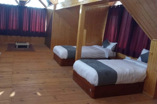 Lafu House Woodsave | 1- Room | Attic  Garden | Cabana | Hill views – 2 bedroom villa in Shimla, Himachal Pradesh