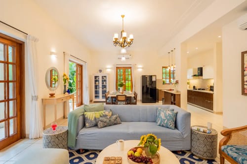 Celest | Pet-friendly 4-BHK Villa With Private Pool & Garden – 4 bedroom villa in North Goa, Goa