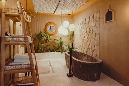 Ananta Bliss Talam | 2-BHK Pet-friendly Villa & 1 Tent On 1-Acre of Land with Shared Pool, Firepit, Garden & Gazebo