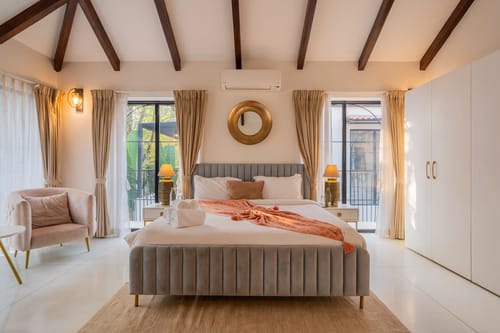 Bogenvilla | Luxe 3-BHK Villa Near Popular Beaches With Private Pool