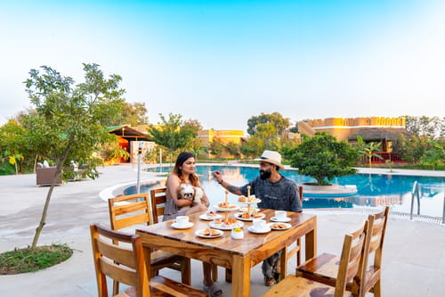 Aanandam Villas and Resort | Pet-friendly Standard Room With Shared Pool, Restaurant & Garden – 1 bedroom villa in Delhi Ncr, Delhi