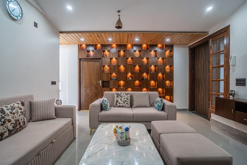Trio’s Top | Pet-friendly 2-BHK with Attic, Shared Sit-out Area, Stepped Garden & Hill Views