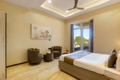 Abhinandan Farm | 7-BHK Villa with Private Pool, Lounge, Entertainment and Garden Area – 7 bedroom villa in Jaipur, Rajasthan