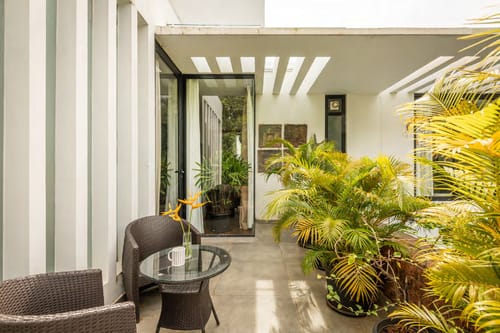 Lushe | Serene 3-BHK Villa Near Popular Beaches With Private Pool & Terrace