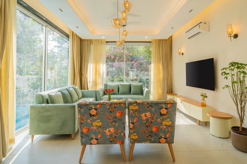 Laguna Aurelia | Luxe 4-BHK Villa Near Popular Beaches With Pvt Pool & Garden