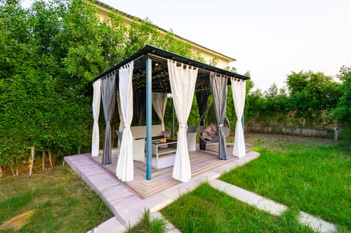 Nathaniel | Pet-friendly 3-BHK Farmhouse With Private Pool, Gazebo & Lush Garden