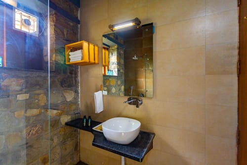 Granny’s Den | 3-BHK Pet-friendly With Living Room, Shared Pool, Restaurant & Gazebo by the River