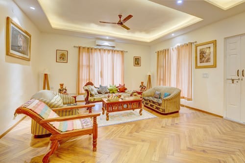 Aravale Farm | Pet-friendly 4-BHK Farmhouse With Private Pool, 2-Acre Lush Garden & Aravali Views – 4 bedroom villa in Delhi Ncr, Delhi