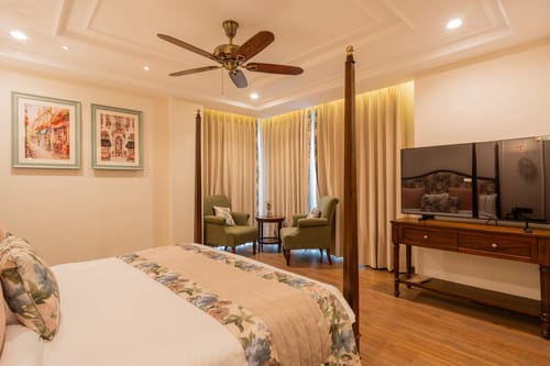 Royce Cottage | Luxe Hilltop 4-BHK Retreat With Indoor Bar, Terrace & Scenic Views