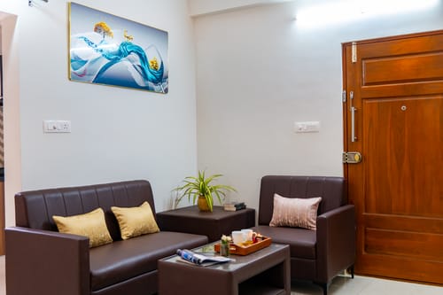 SLV Ventures Anagha | 1-BHK Pet-friendly Apartment with Lift | Near CHM Park – 1 bedroom villa in Bengaluru, Karnataka