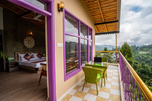 Adrushya | Cosy 1-Room Stay with Hill Views, Karaoke Lounge & Restaurant – 1 bedroom villa in Mukteshwar, Uttarakhand