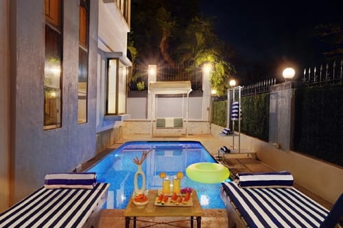 Adarsh Villa 1 | Elegant Pet-friendly 3-BHK Villa With Private Pool & Balcony – 3 bedroom villa in Lonavala, Maharashtra