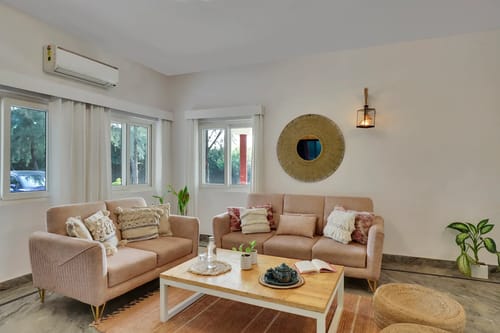 Luxe FarmAcre | Pet-friendly 4-BHK Villa With Private Pool, Garden & Terrace – 4 bedroom villa in Delhi-ncr, Haryana