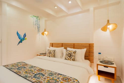 House of Neptune | 1-BHK Cottage | 10 mtrs from Ashwem Beach – 1 bedroom villa in North Goa, Goa