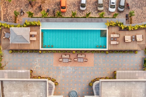 Kamerios Verano | 1-BHK | Common Rooftop Pool | Lift  – 1 bedroom villa in North Goa, Goa