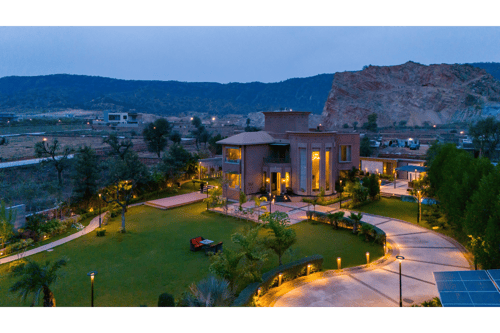 Noah’s Ark | Regal 3-BHK Villa Amidst Aravalli Hills With A Private Pool, Garden and A Gazebo – 3 bedroom villa in Jaipur, Rajasthan