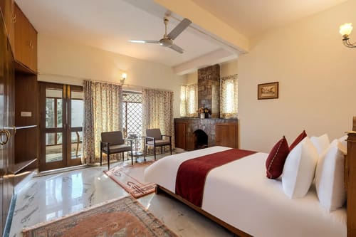 Lion's Den, Garden Wing, Ramgarh – 3 bedroom villa in Bhimtal, Uttarakhand