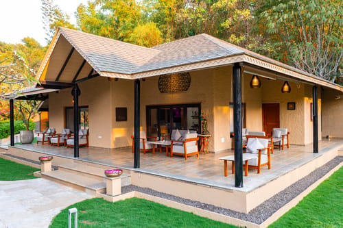 Lush Villa | 6-BHK Pet-Friendly Villa with Pool, Jacuzzi, Gazebo & Garden – 6 bedroom villa in Igatpuri, Maharashtra