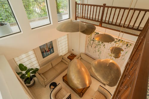 Purple Coral | Luxe 5-BHK Villa With Two Private Pools & Lift Near Chapora Fort