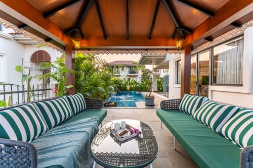 Casa Bonita | 4 BHK with Private Pool, Gazebo, and Patio Area| Close to Candolim Beach – 4 bedroom villa in North Goa, Goa