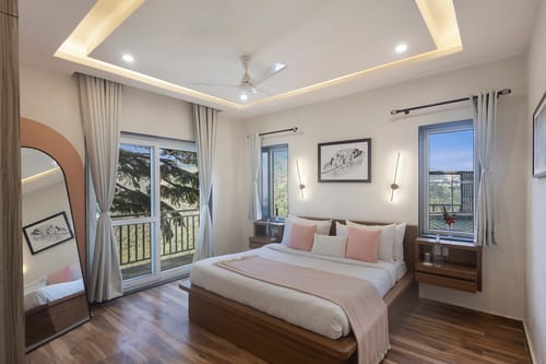 Snowdrop Retreat | Pet-friendly 3-BHK Apartment With Mountain Views | Near Mall Road, Top Cafés & Landmarks – 3 bedroom villa in Mussoorie, Uttarakhand