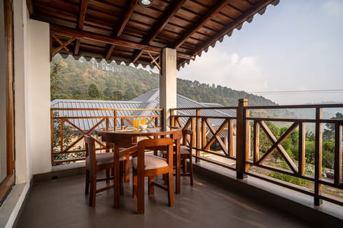 Leopard Trails Duplex | Hillside 2-Room Retreat with Orchard, Kitchen & Sit-out Areas – 2 bedroom villa in Nainital, Uttarakhand