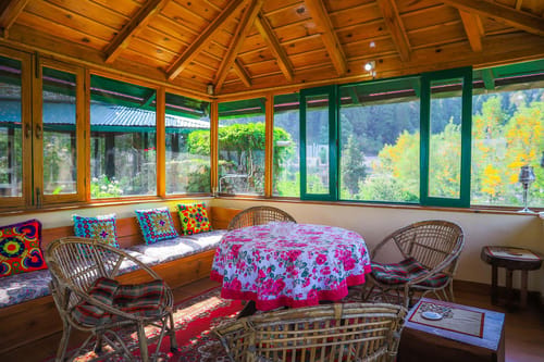 Wooden Log House @ Estate 15 – 2 bedroom villa in Bhimtal, Uttarakhand