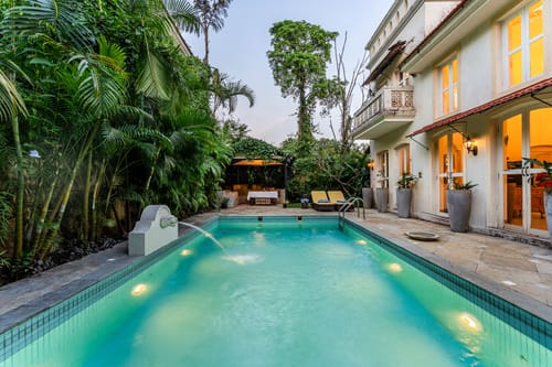 Villa Élysée | 3-BHK Villa With Private Pool, Gazebo & Balcony – 3 bedroom villa in North Goa, Goa