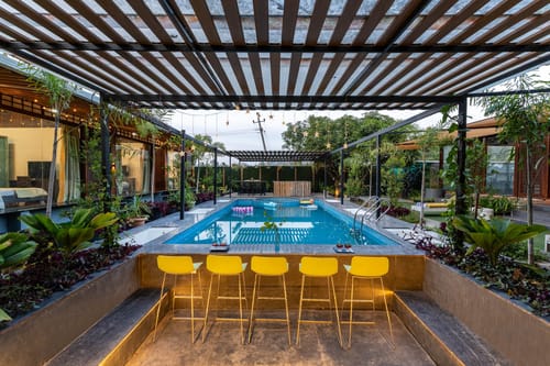 Luxury @ Verdant Farmstay – 4 bedroom villa in Bangalore, Karnataka