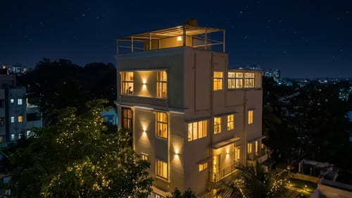 SLV Ventures Penthouse | Pet-friendly 4-BHK Apartment With Glass House & Panoramic City Views – 4 bedroom villa in Bengaluru, Karnataka