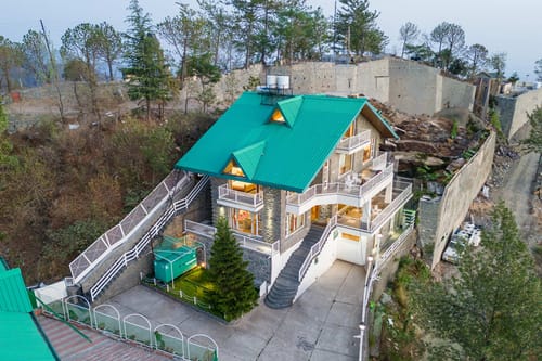 Firelight @ The Rustic Retreat – 2 bedroom villa in Kasauli, Himachal Pradesh