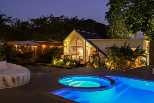 Sol Suite @ Luma - 350 mtr from Mandwa Jetty – 1 bedroom villa in Alibaug, Maharashtra