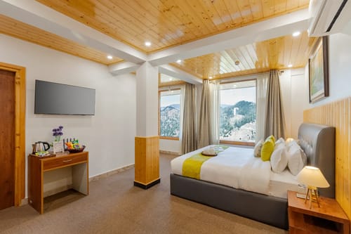Lafu House Hearth | Serene Hillview Escape With Garden & Cabana – 1 bedroom villa in Shimla, Himachal Pradesh
