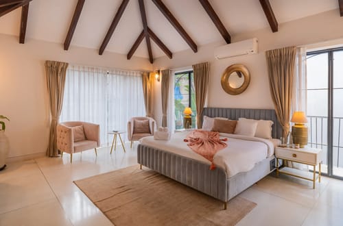 Bogenvilla | Luxe 3-BHK Villa Near Popular Beaches With Private Pool