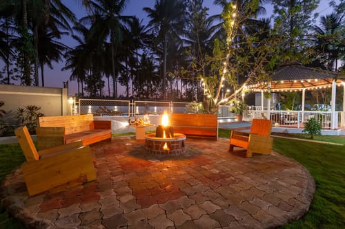 Bask In The Greens – 4 bedroom villa in Coorg, Karnataka