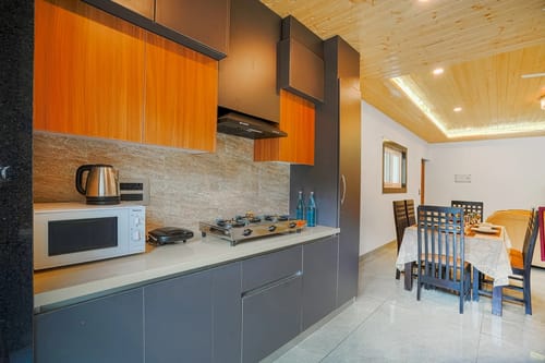 Cliff Trident | 3-BHK With Mountain Views  – 3 bedroom villa in Shimla, Himachal Pradesh