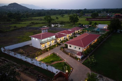 Room 5@The Grand Ten-Cottages – 1 bedroom villa in Karjat, Maharashtra